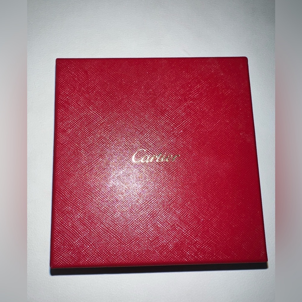 Cartier love bracelet box